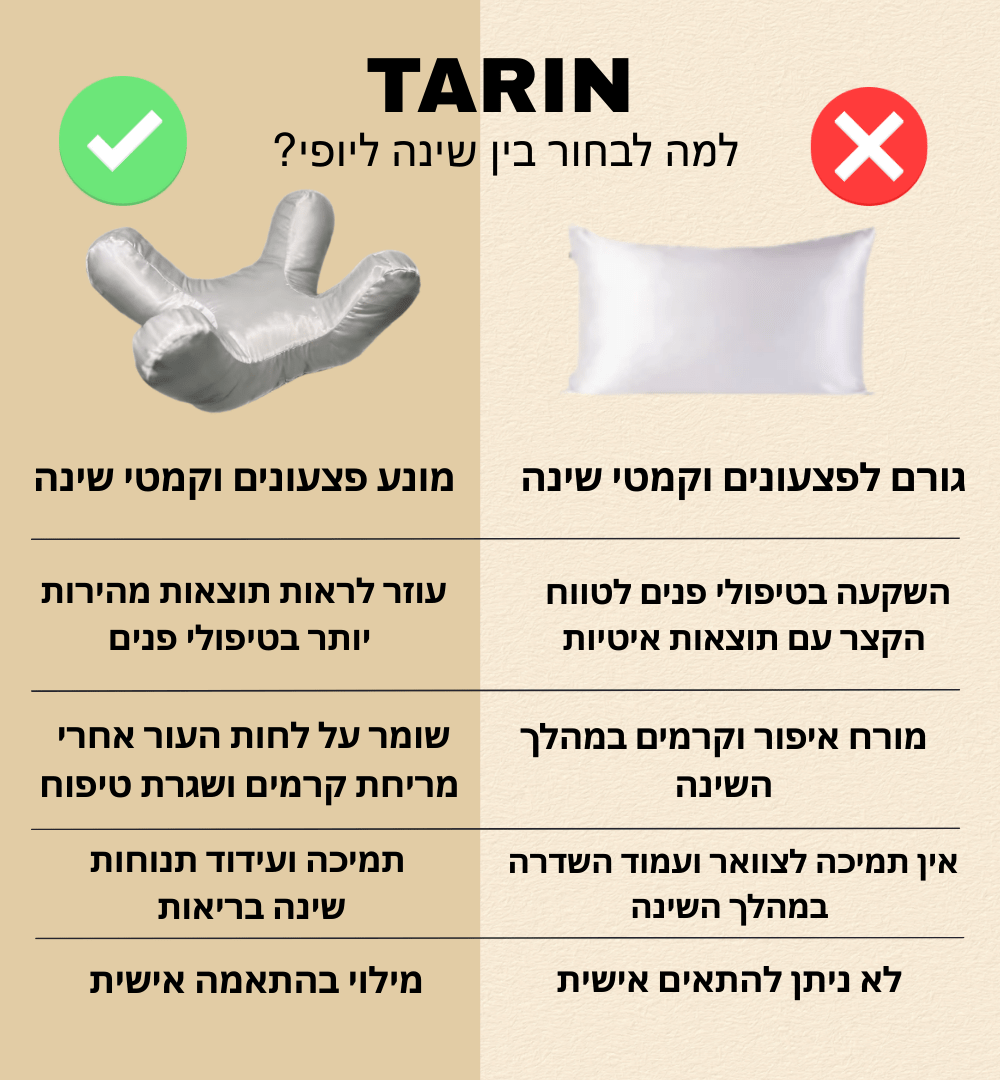 כרית הפנים מבית ™Tarin